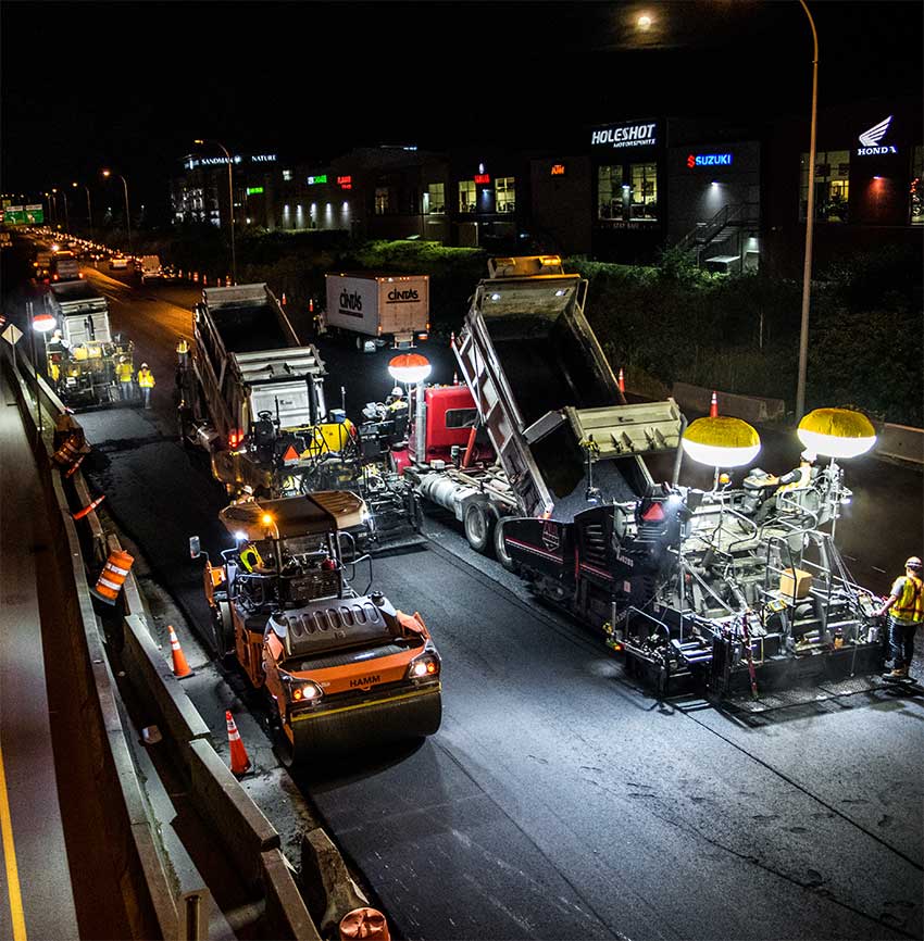 All Roads Construction Ltd., Surrey, British Columbia, embraces new technology and techniques in road building and asphalt paving.
